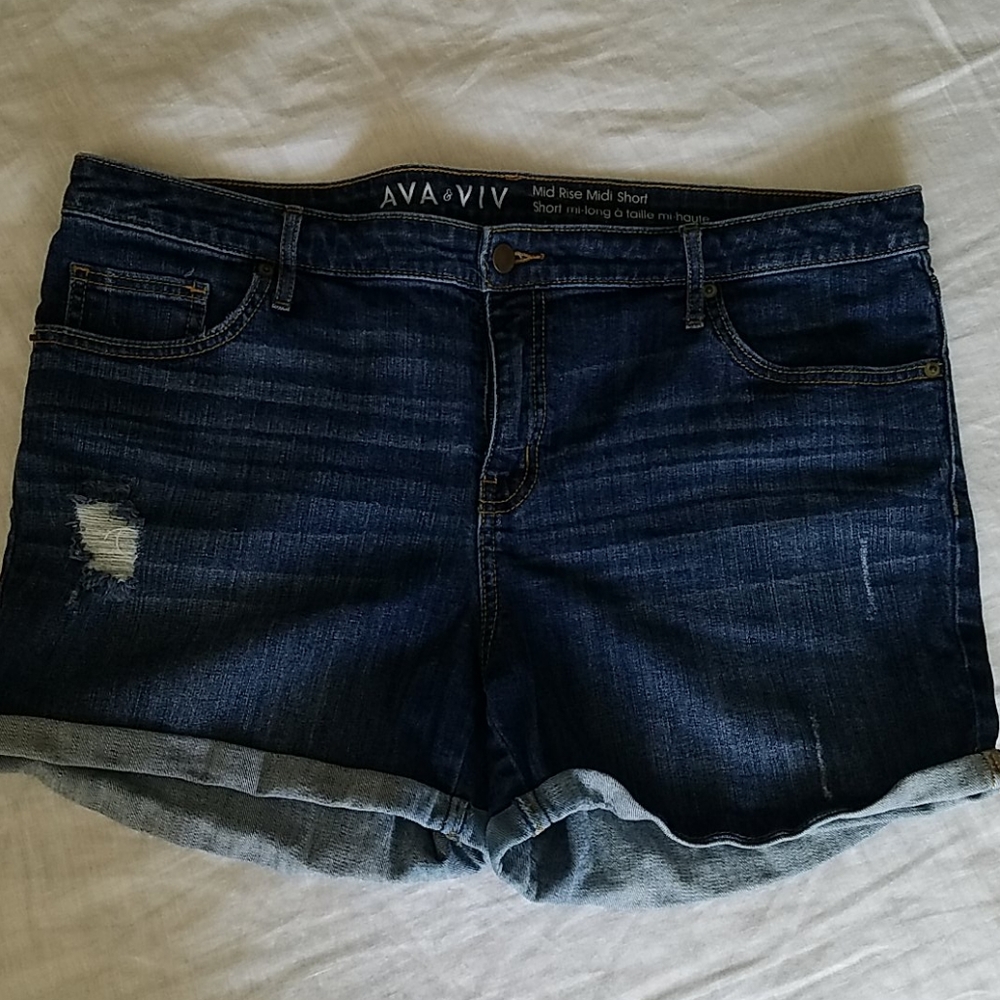 Ava & Viv Jean Shorts